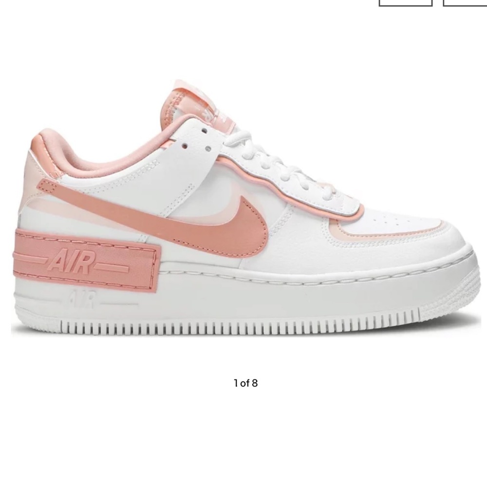 Nike Air Force 1 shadow “washed coral”